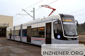 «Уралтрансмаш» показал новый трамвай для Москвы