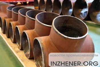 Завод Ривера начал выпускать отводы для проекта "Ямал СПГ"